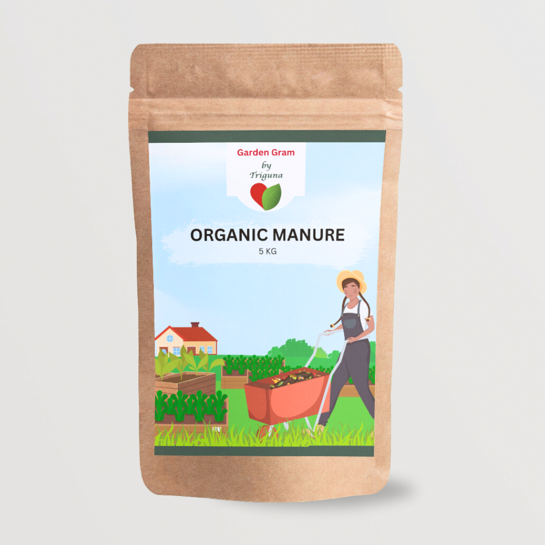 Organic natural manure for gardening