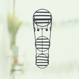 Foldable 3-tier planter rack