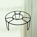Black Round Pot stand for plants| Single Pot Stand