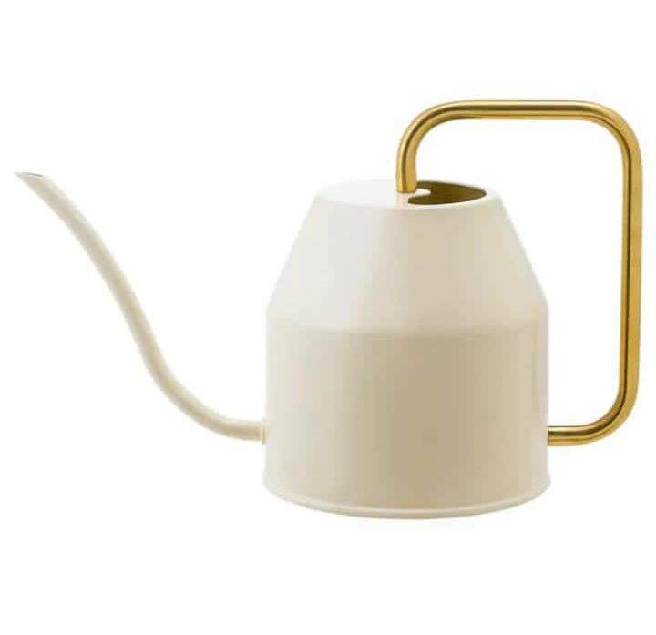 Ivory plastic watering can
