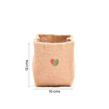 Jute fabric grow bag