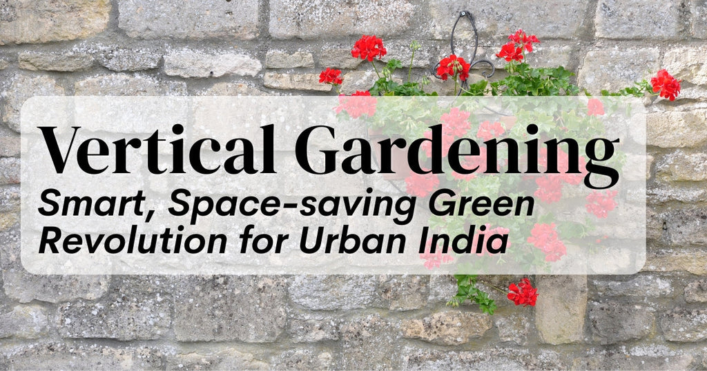 Vertical Gardening: The Smart, Space-Saving Green Revolution for Urban India