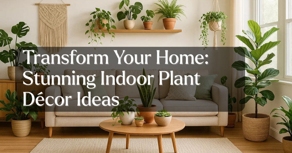 Transform Your Home: Stunning Indoor Plant Décor Ideas