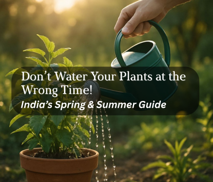 Don’t Water Your Plants at the Wrong Time! India’s Spring & Summer Guide