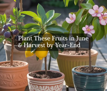 Plant These Fruits in June and Harvest by Year-End