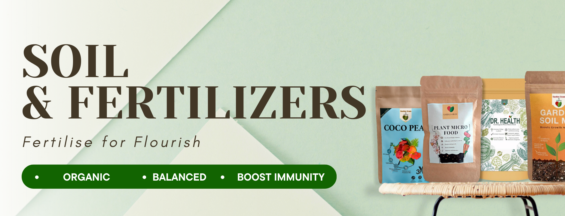 Fertilisers and potting mixes