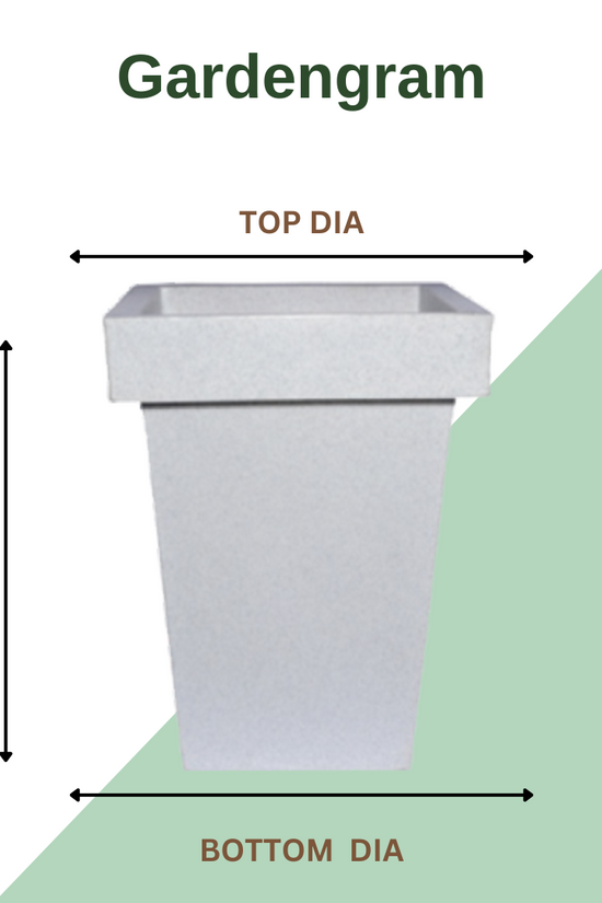 Tulip-shaped planter - size 50
