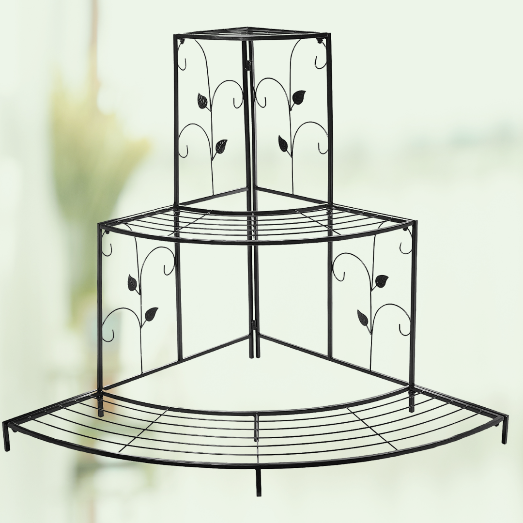 3-tier corner stand for flower pots