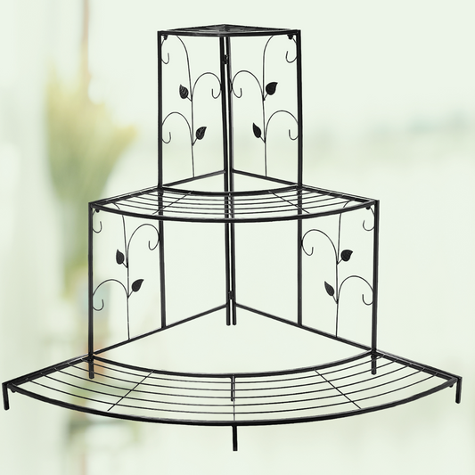 3-tier corner stand for flower pots