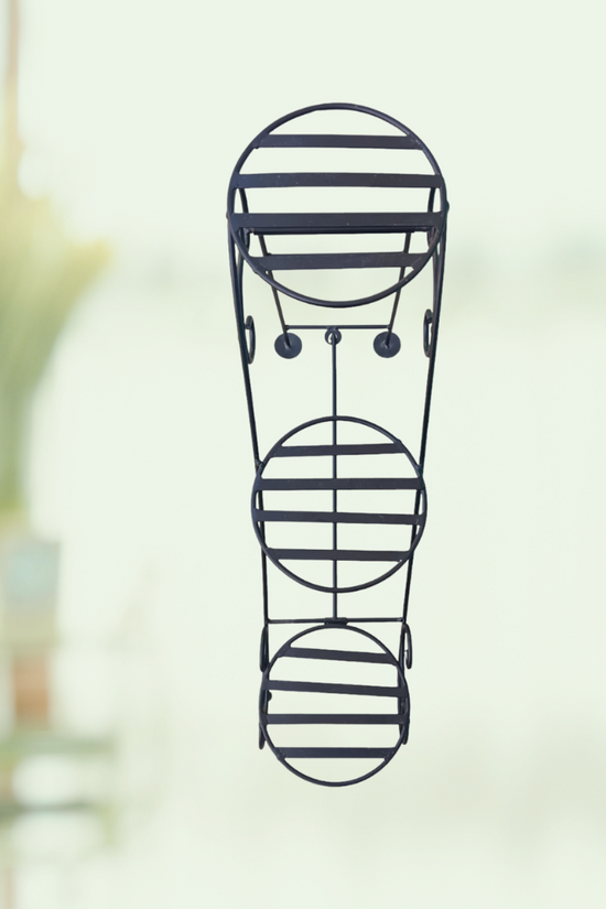 Foldable 3-tier planter rack
