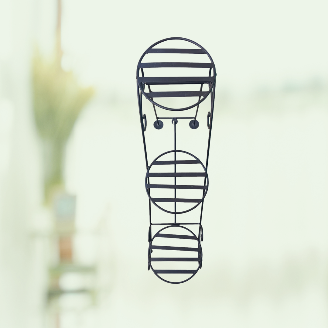 Foldable 3-tier planter rack
