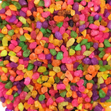 Multicolor Neon Crushed Glow Stone