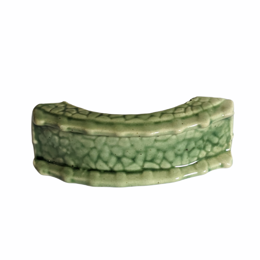 Miniature garden fence in brown
