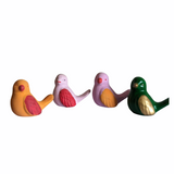 Miniature Birds Multi Set Of 4