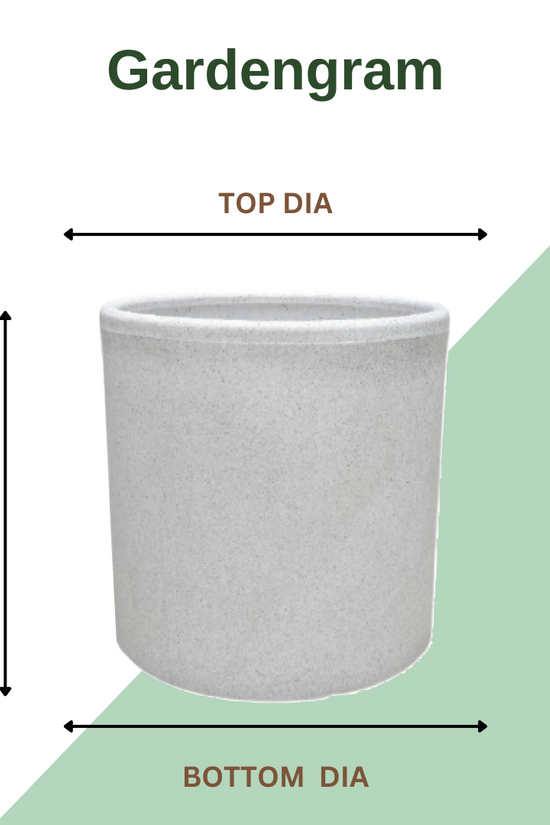 Bambus pattern planter - premium plastic
