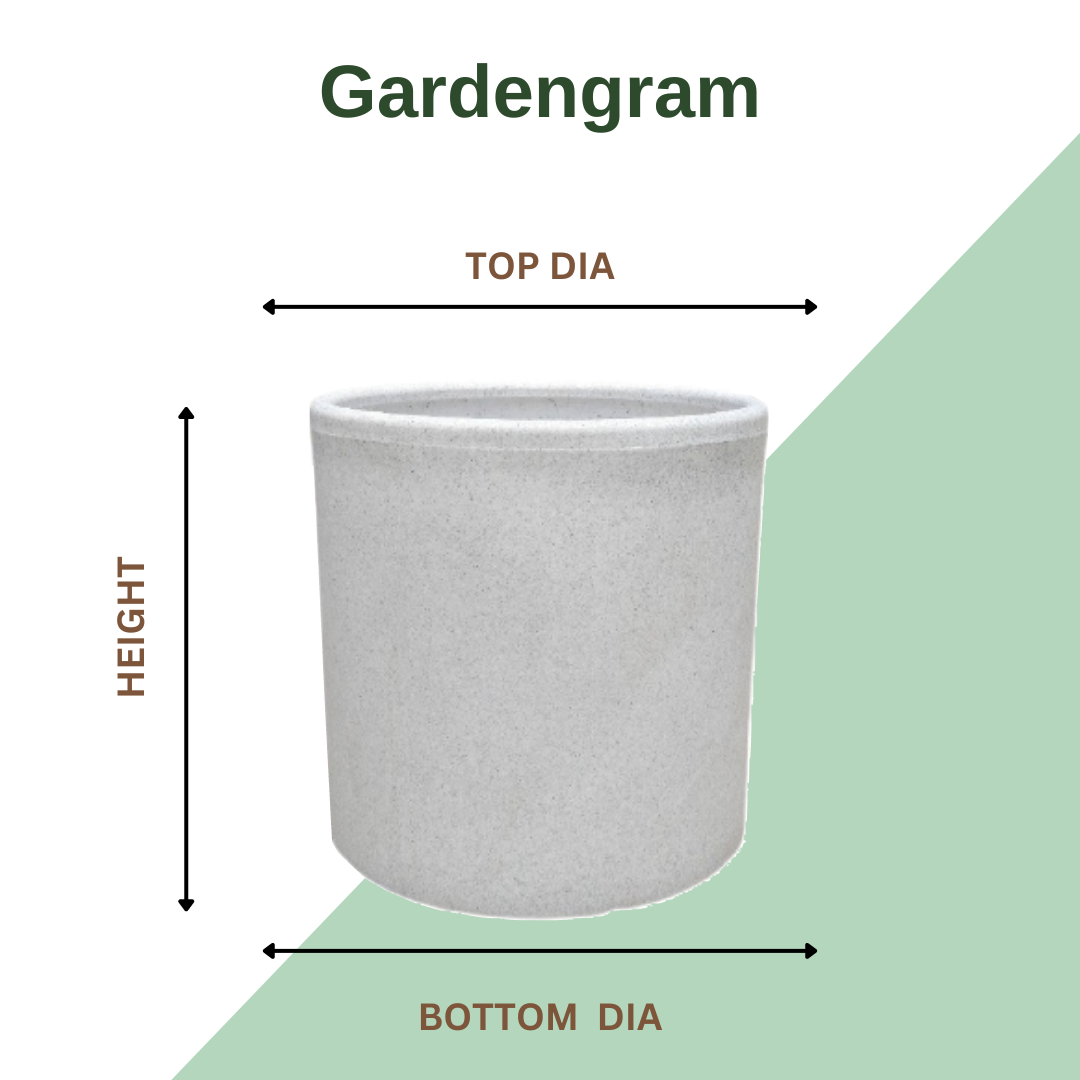 Bambus pattern planter - premium plastic
