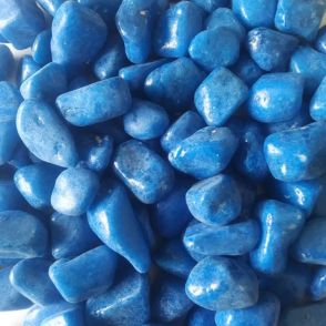 Dark Blue Polished Pebbles - Gardengram