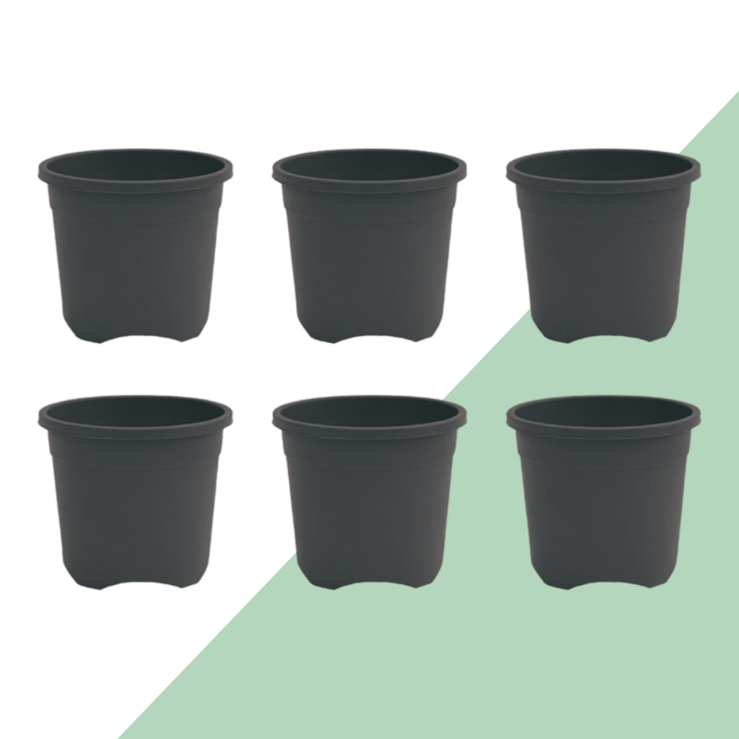 Multi-use plastic gardening pot
