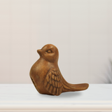Clay Miniature Sparrow Sitting Antique for home garden| Gardening decor and accessories