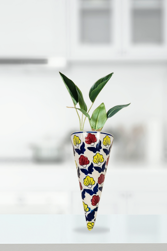 Cloy medium planter for wall decor
