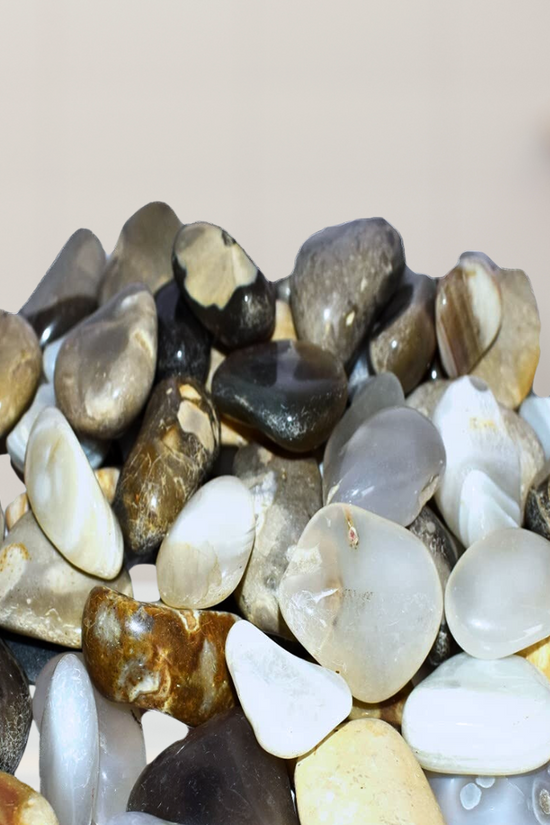 Mixed garden decorative stones
