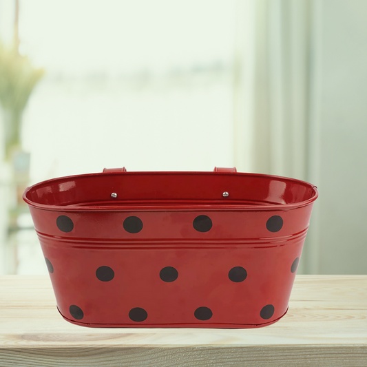 Balcony railing planter set
