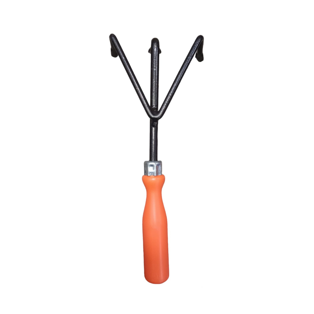 Hand Cultivator With PVC Handle By Gardengram