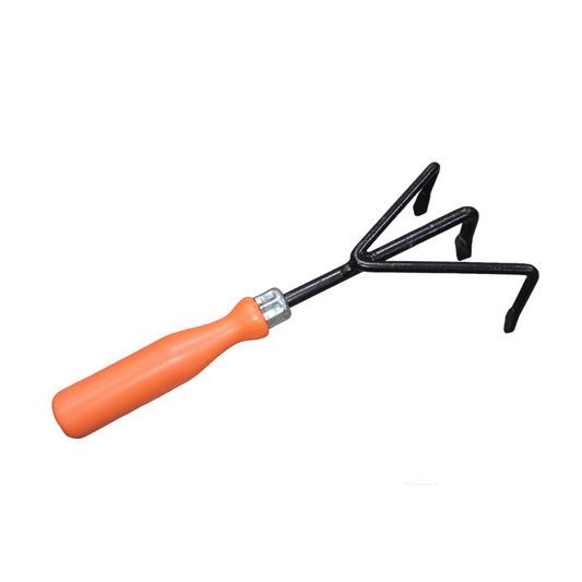 Hand Cultivator With PVC Handle By Gardengram