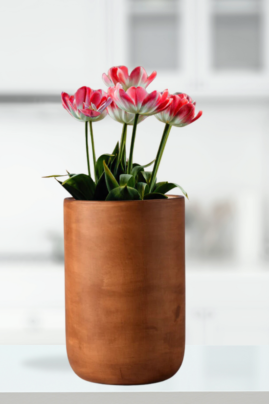 Jack ceramic planter with vintage design
