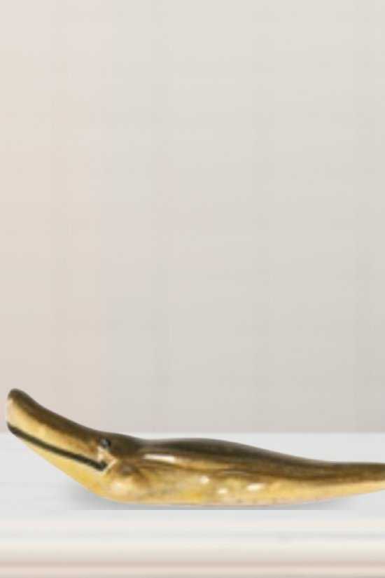 Garden miniature crocodile figurine