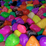 Multicoloured Pebbles By Gardengram, these can be used to decorate plants, Pots and Planters as well as lawns and pathways 