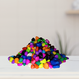 Multicoloured Pebbles By Gardengram, these can be used to decorate plants, Pots and Planters as well as lawns and pathways 