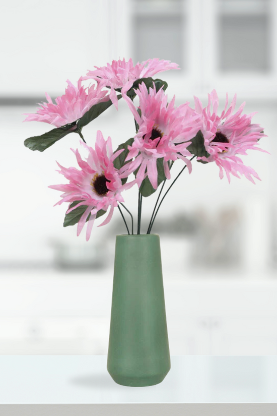 Handcrafted ceramic planter - nature design
