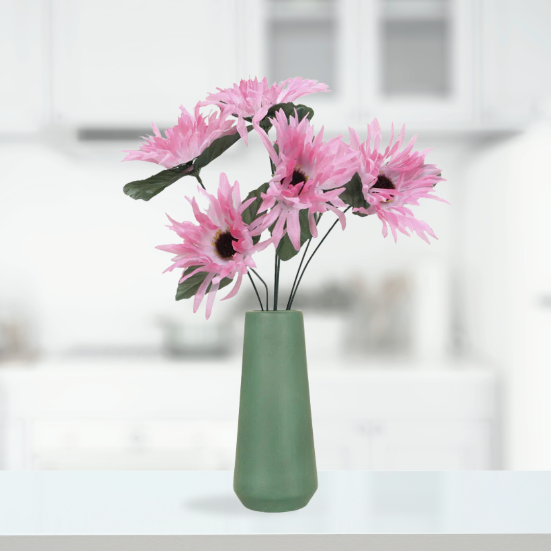 Handcrafted ceramic planter - nature design
