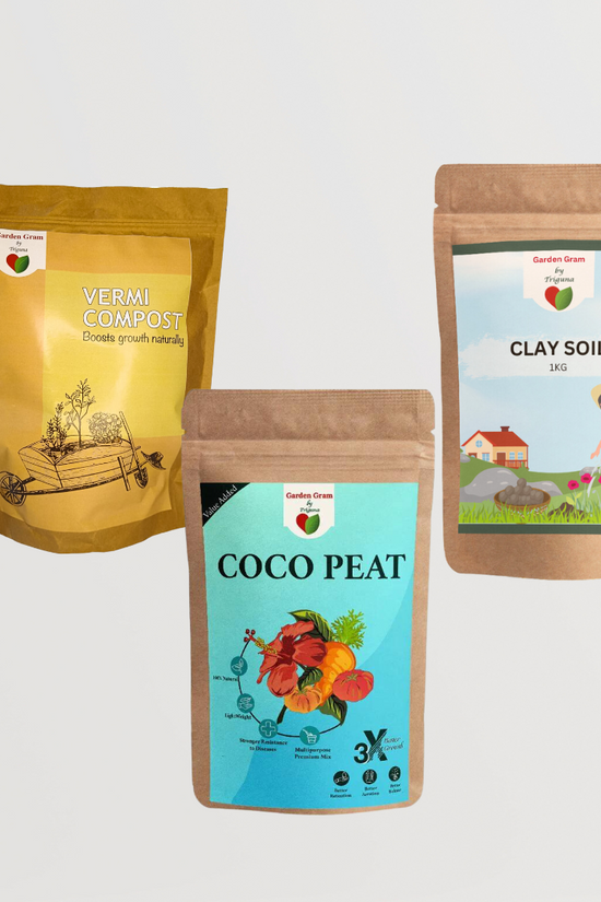 Organic soil and potting mix combo