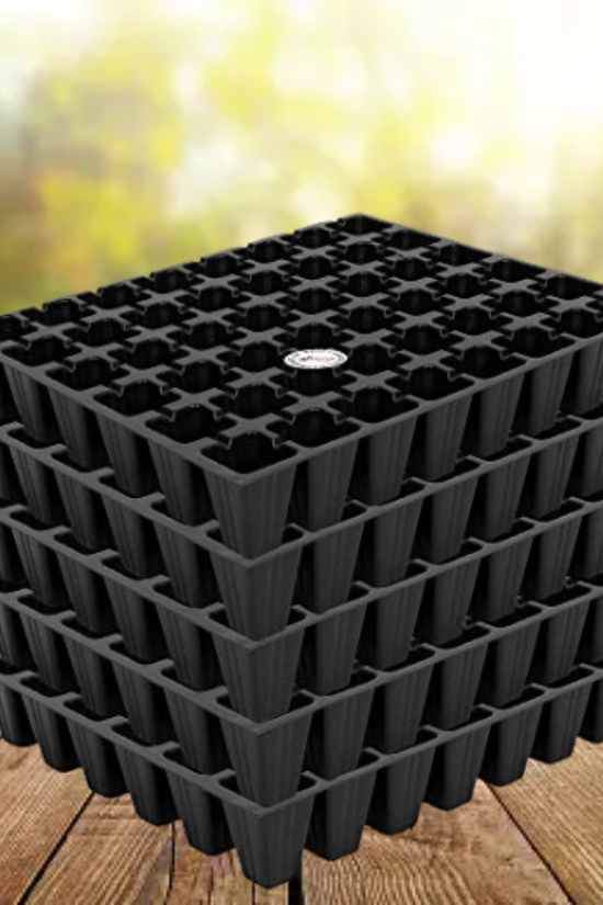 50-hole plastic seedling tray
