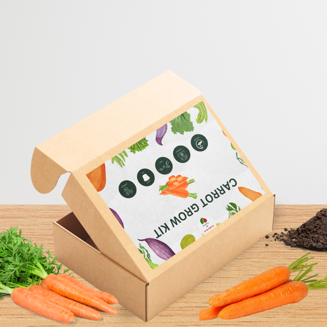 Vegetable Seed Kit - Carrot by Gardengram