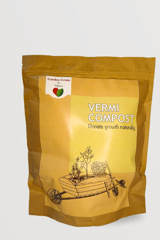 Earthworm compost for gardening

