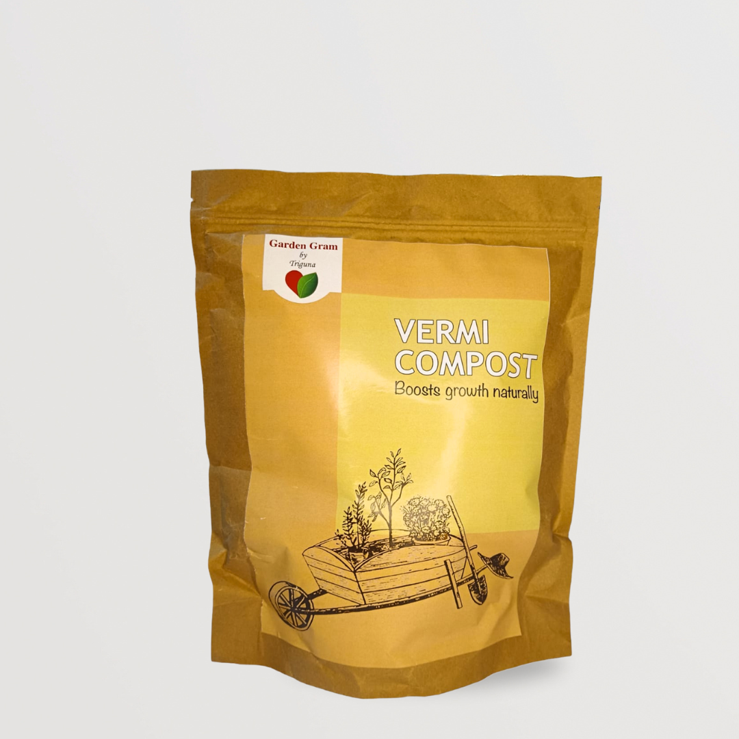 Earthworm compost for gardening
