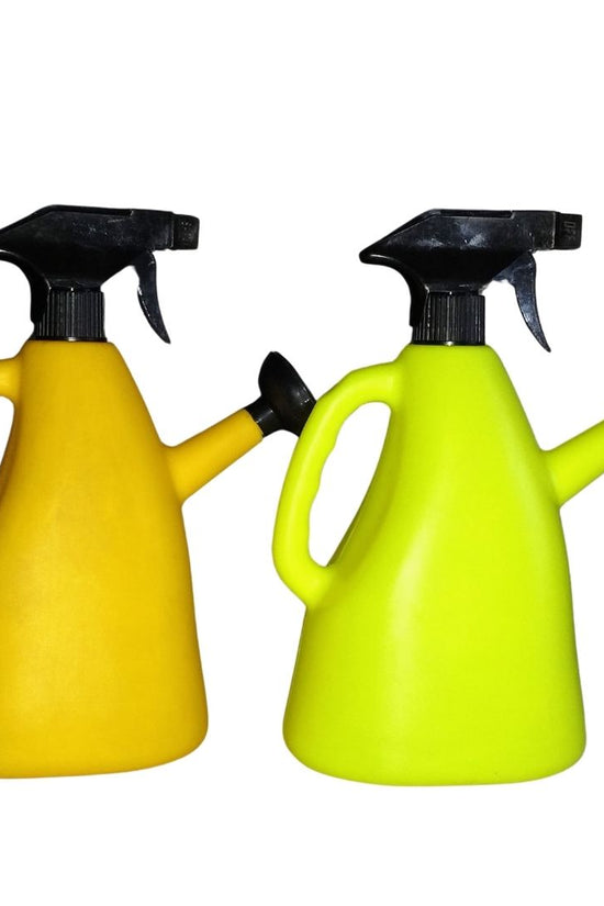 1.5 liter green gardening watering can