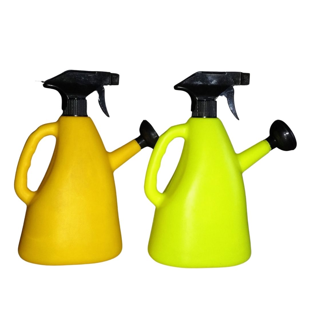 1.5 liter green gardening watering can