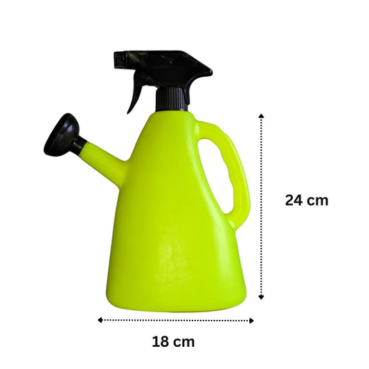 1.5 liter green gardening watering can