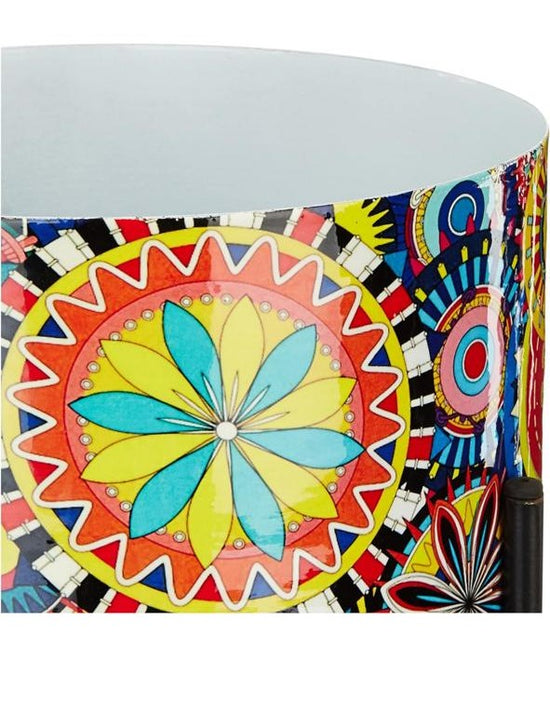 Double decker metal plant stand
