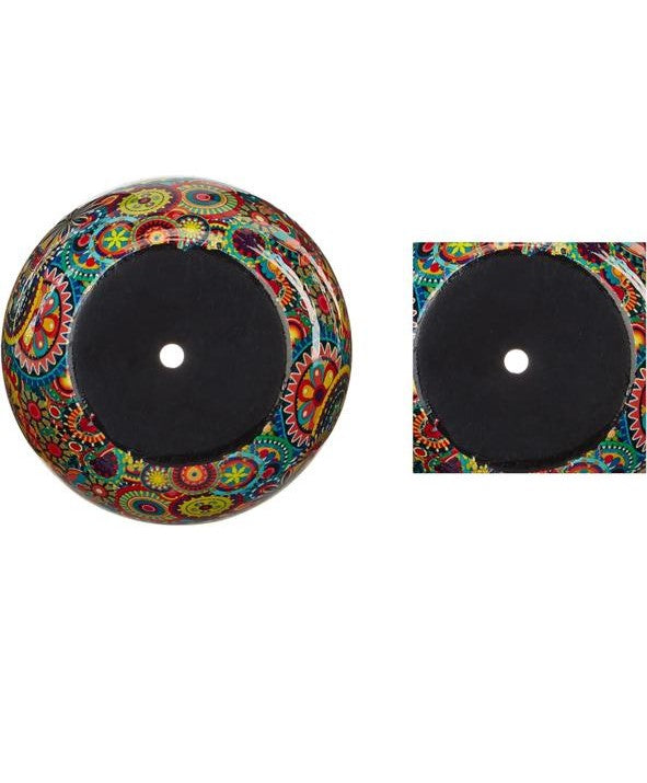 Double decker metal plant stand
