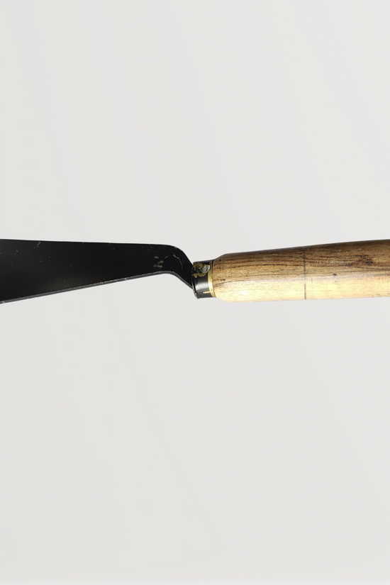 Wooden handle Khurpi for traditional garden use