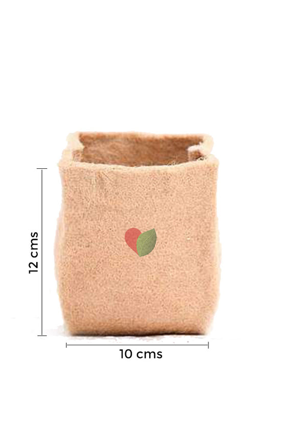 Jute fabric grow bag

