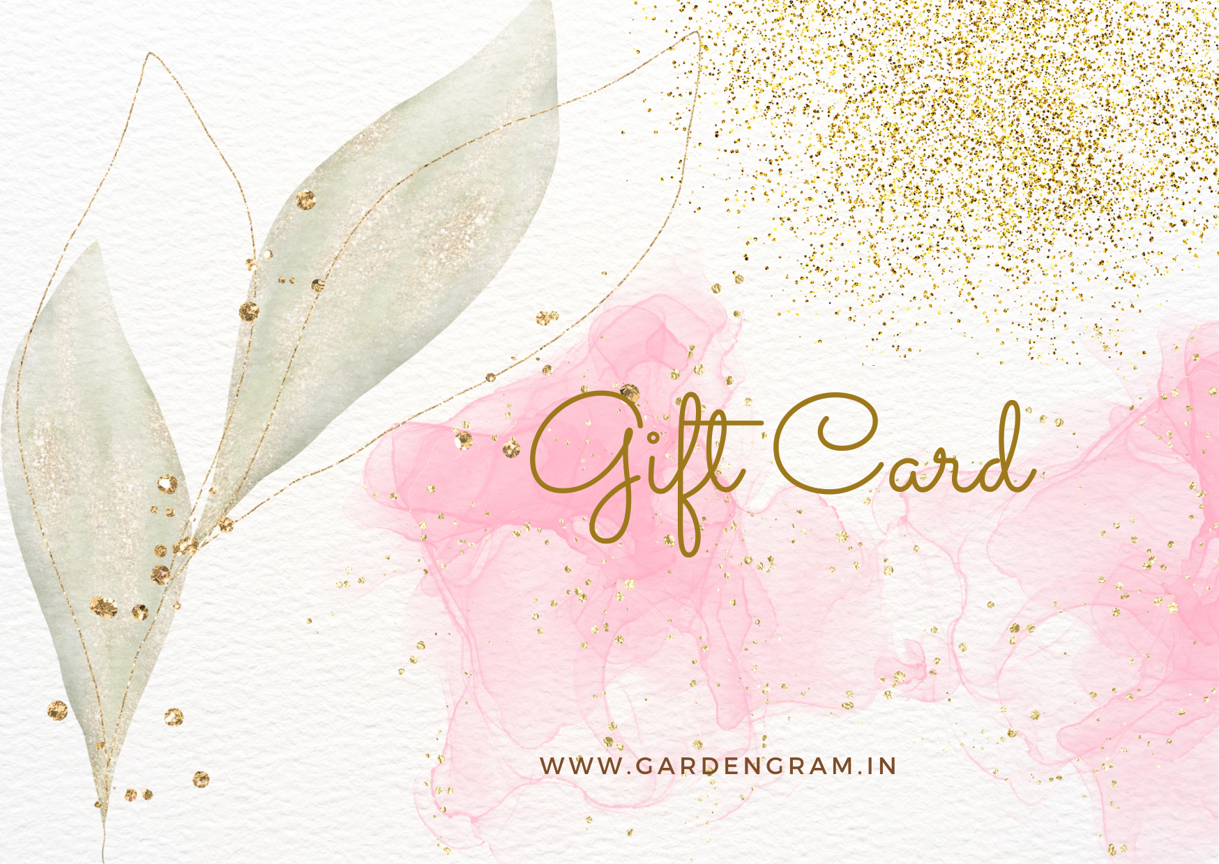 Gardengram digital gift voucher
