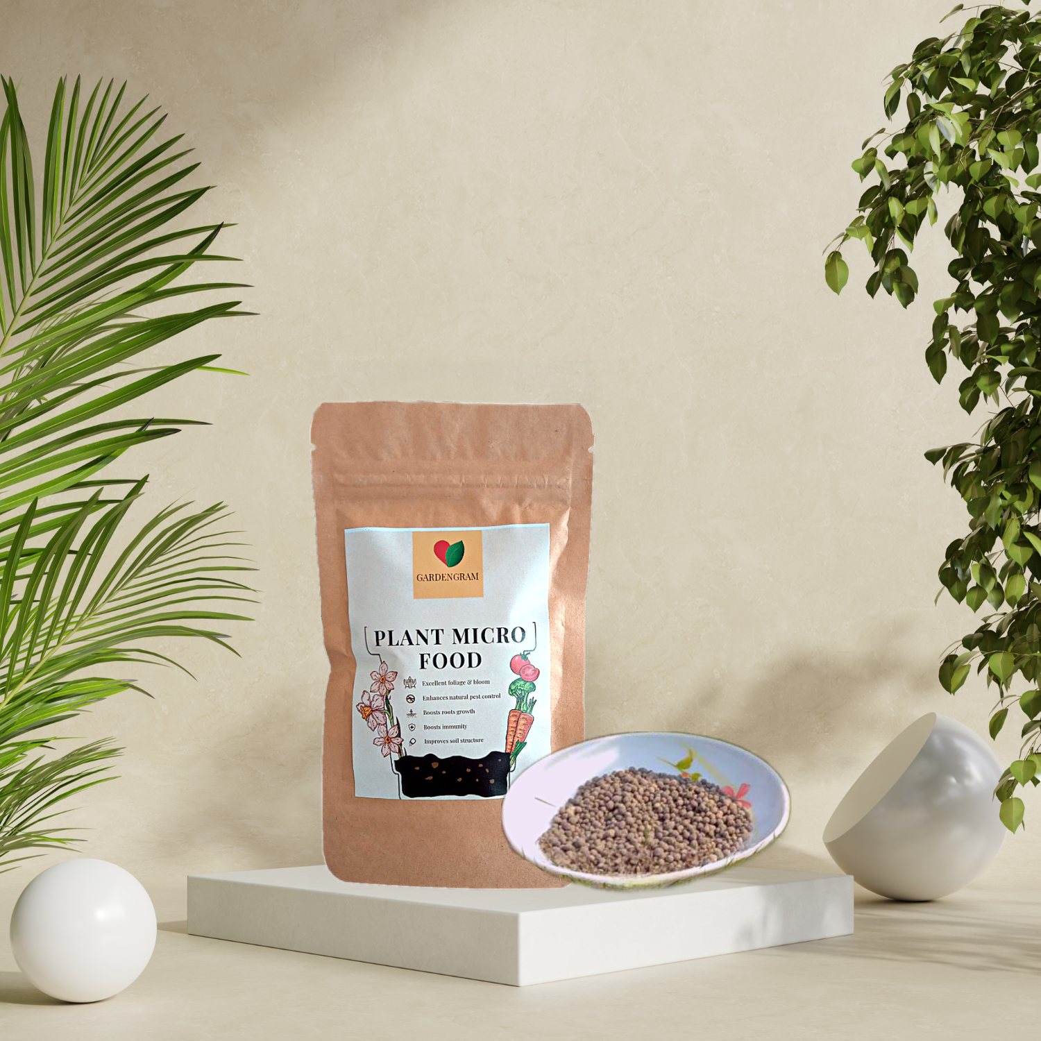 Grow N Glow plant nutrition powder
