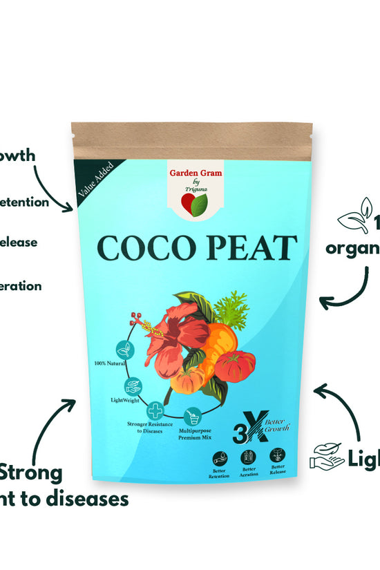 Neem-enriched cocopeat potting mix
