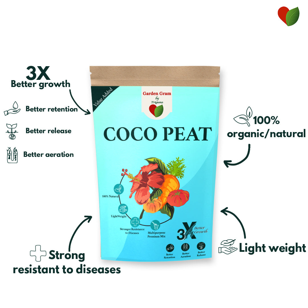 Neem-enriched cocopeat potting mix
